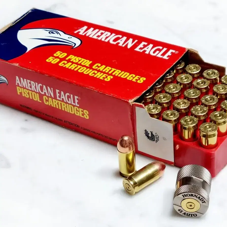 45ACP 탄박스&트레이 아메리칸이글