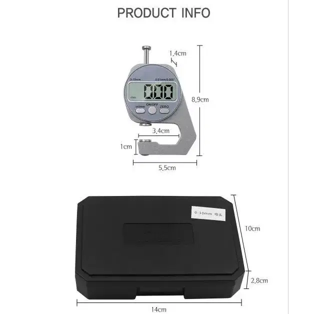 디지털 두께 측정기 정밀 측정 게이지