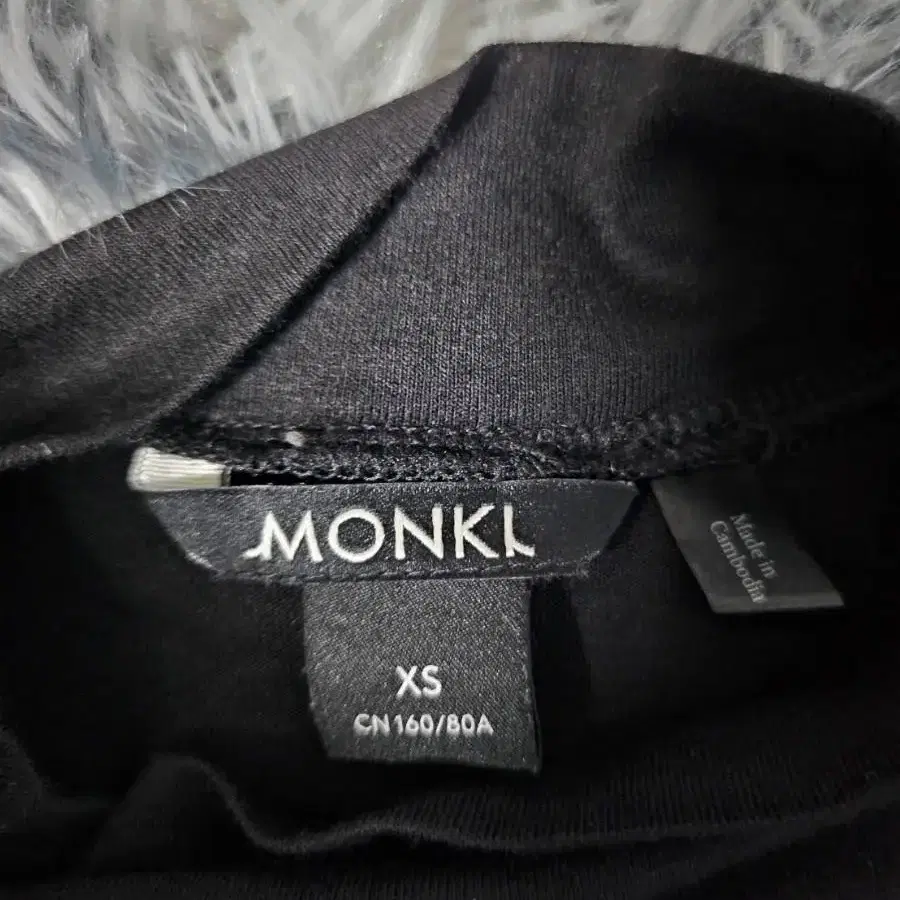 몽클 monkl 블랙 롱원피스 드레스 XS