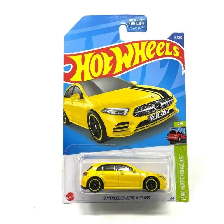 Hot Wheels Mercedes-Benz A-Class Diecast Yellow sealed New