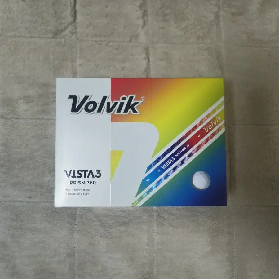 볼빅 비스타3 프리즘 3피스 VISTA3 3피스 12구 volvik