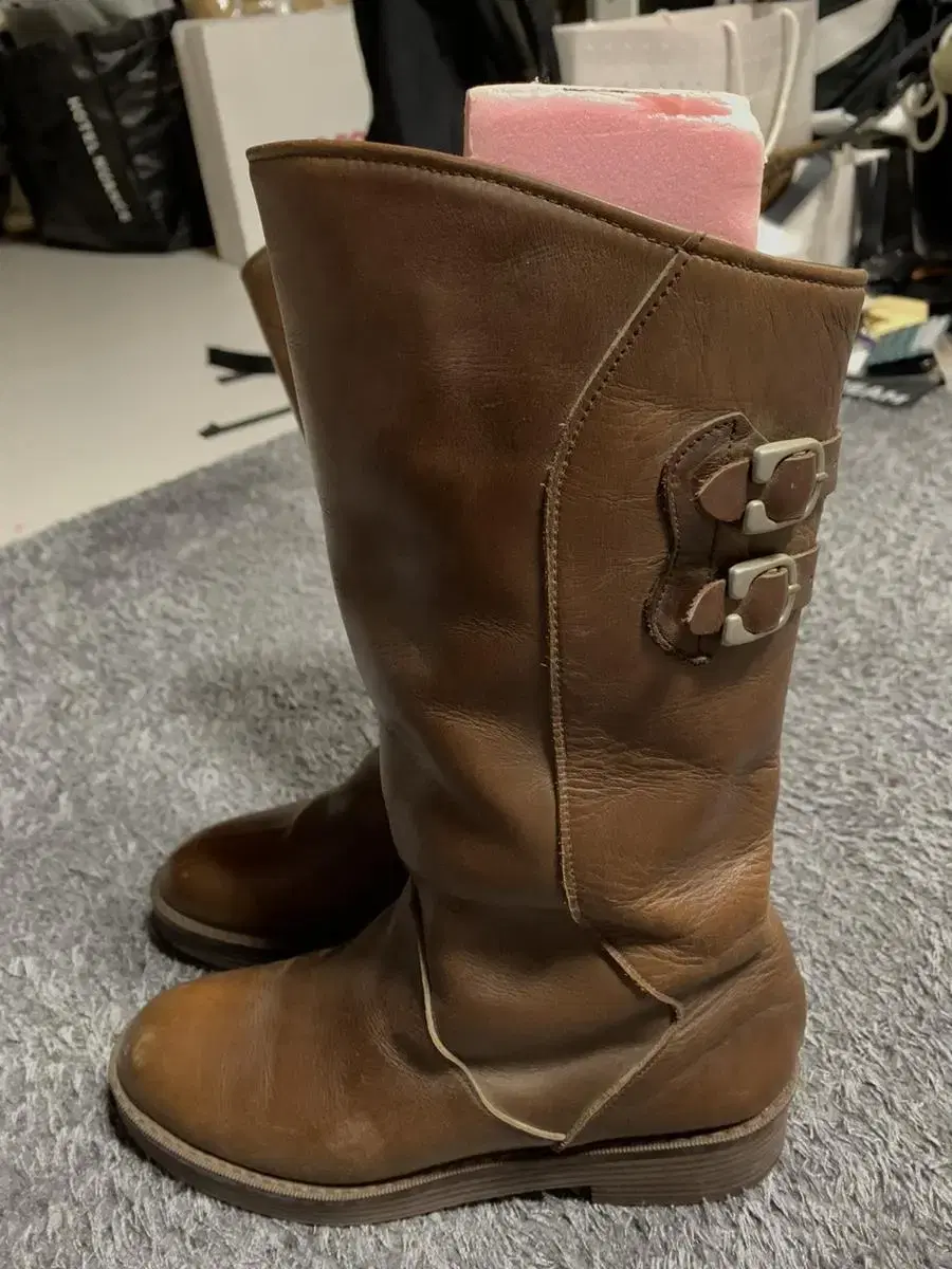 Brown Long Boots 235