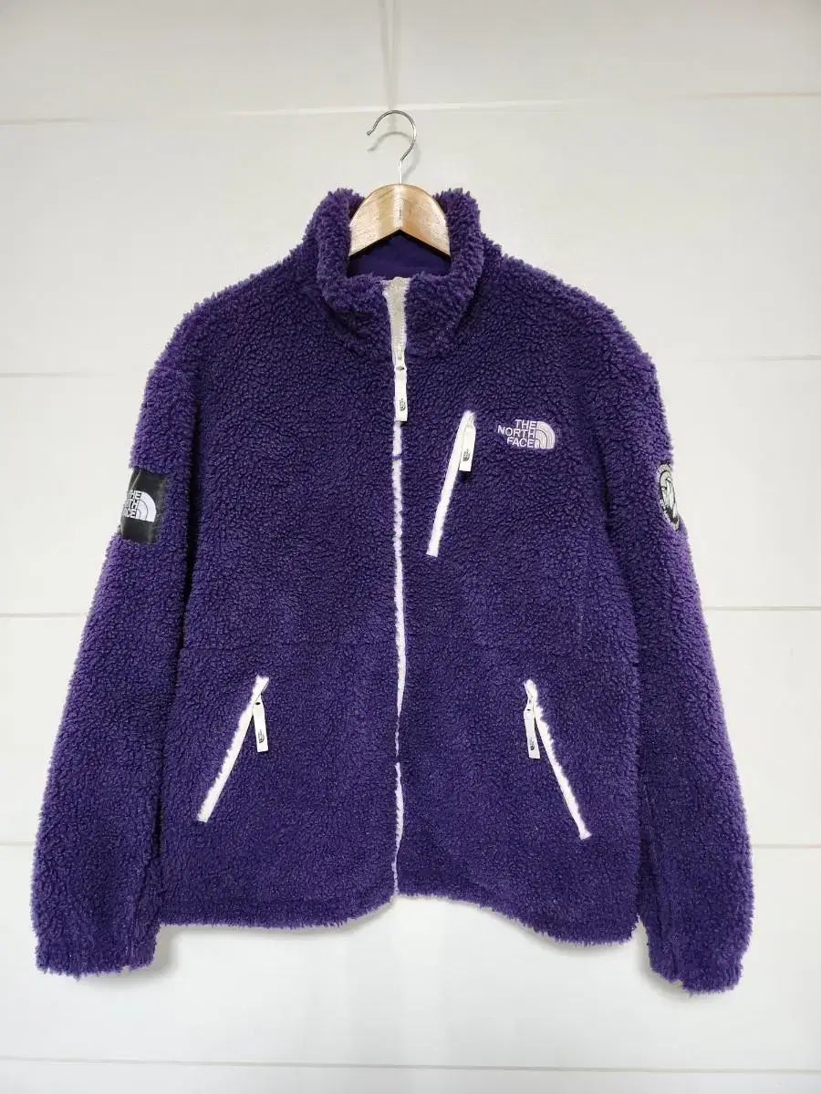 Unisex)The North Face White Belle Limo Fleece JacketL 100