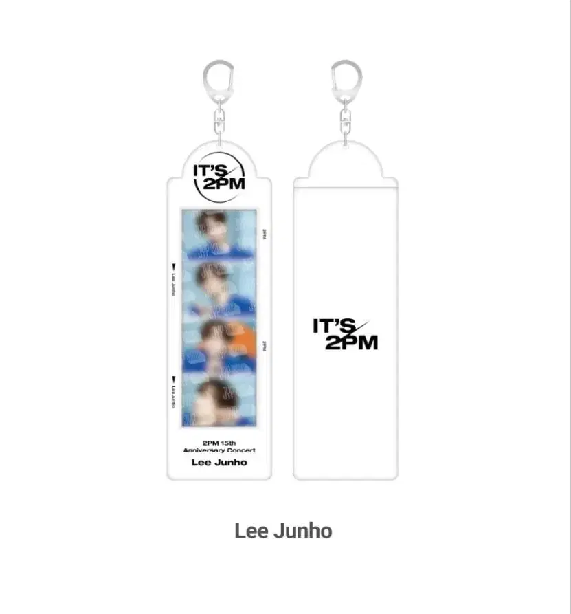 (Unsealed)2PM junho 4-Photo keyring Holder