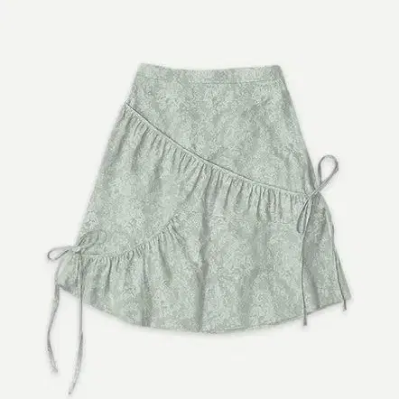 콜로신스 미디 스커트 Teddy Jacquard Midi Skirt