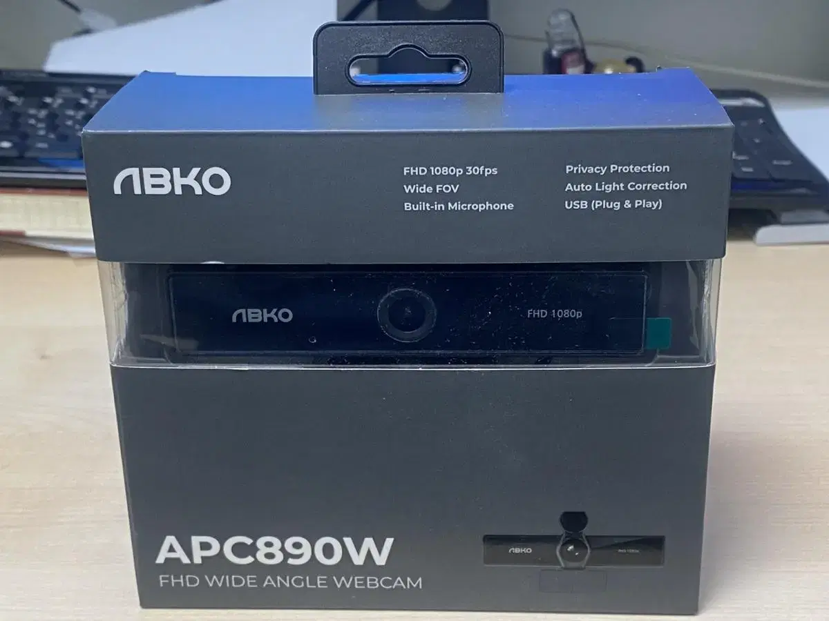 APC890W FHD Wide Angle Webcam - ABKO