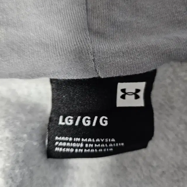 언더아머 under armour 기모 후드 집업 자켓 L