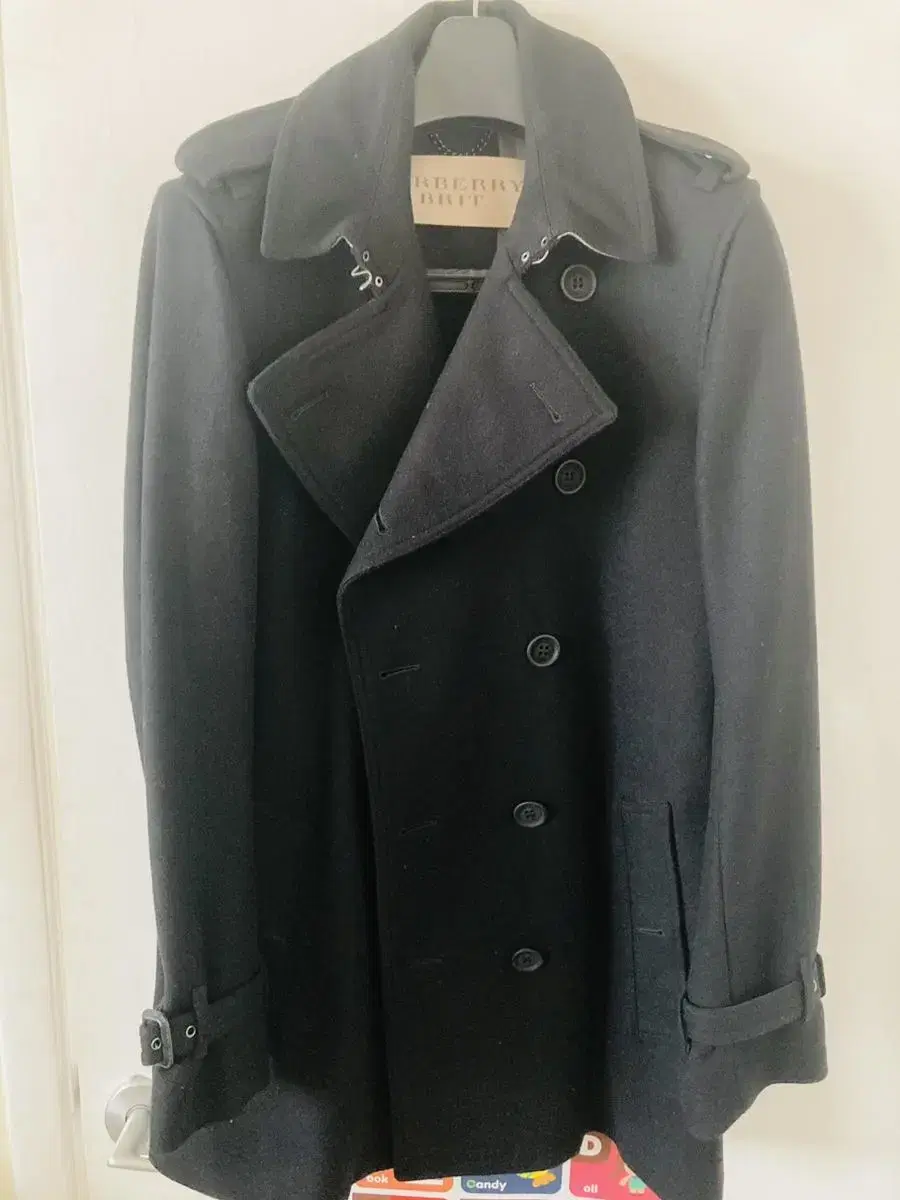 Burberry Men's Double Half Coat