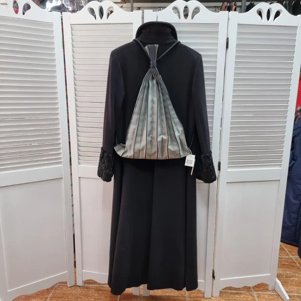 Issey Miyake Pleated Accordion Backpack (Genuine)