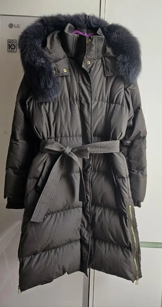 GAP Gap down long puffer khaki size S