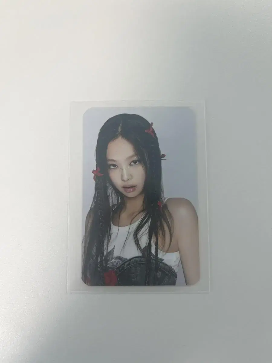 Jennie keyring photocard