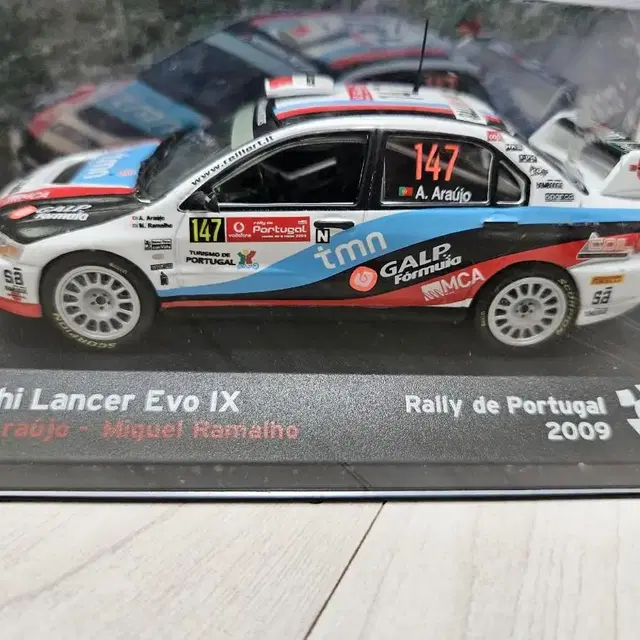 미쯔비시 랜서 EVO IX WRC 자동차모형 자동차 다이캐스트