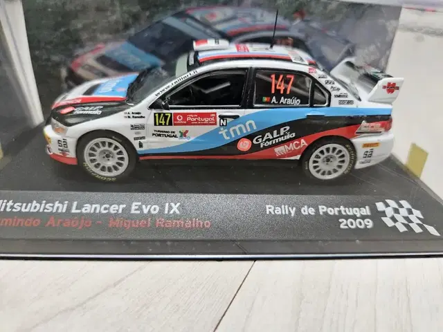 미쯔비시 랜서 EVO IX WRC 자동차모형 자동차 다이캐스트