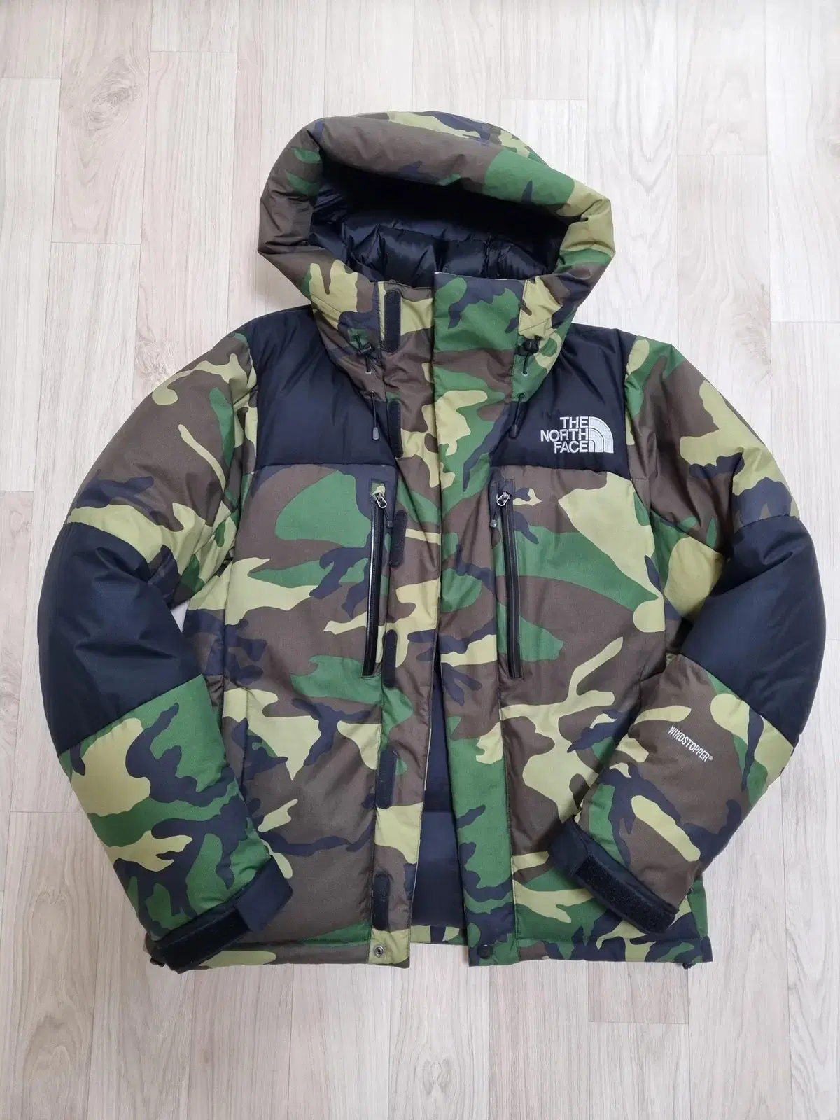 The North Face Japan Camo Baltrop Parka Down Puffer Jumper