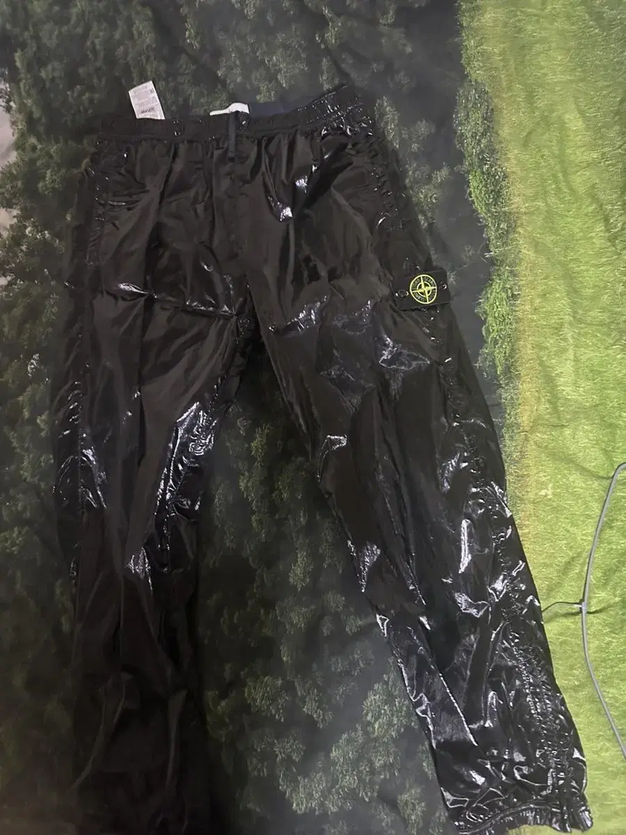 Supreme x Stone Island New Silk Pants M (착샷)