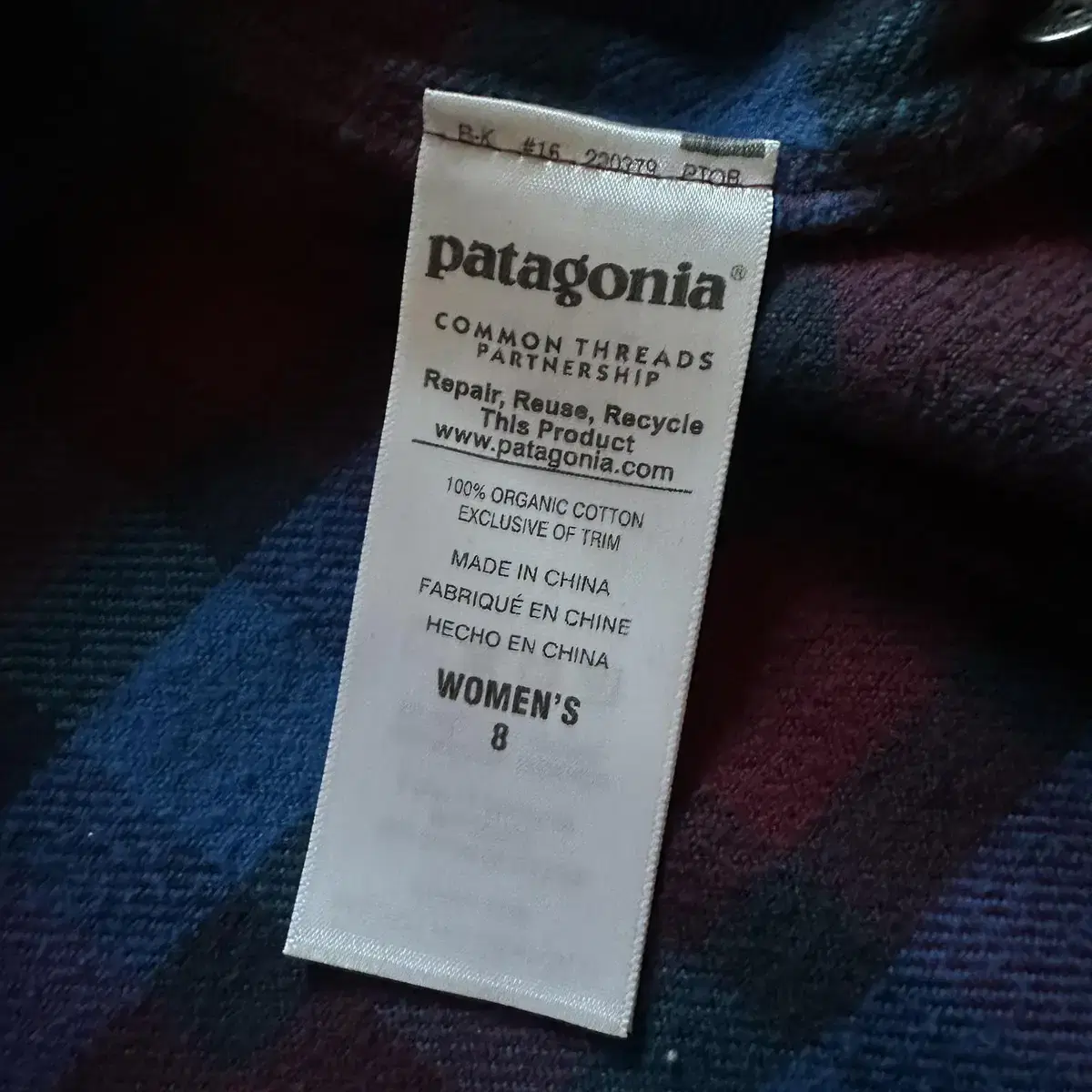 [8SIZE] 파타고니아 PATAGONIA 헤이우드 플란넬 체크 셔츠