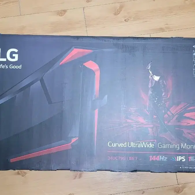 LG 울트라와이드 34인치 144HZ 34UC79G