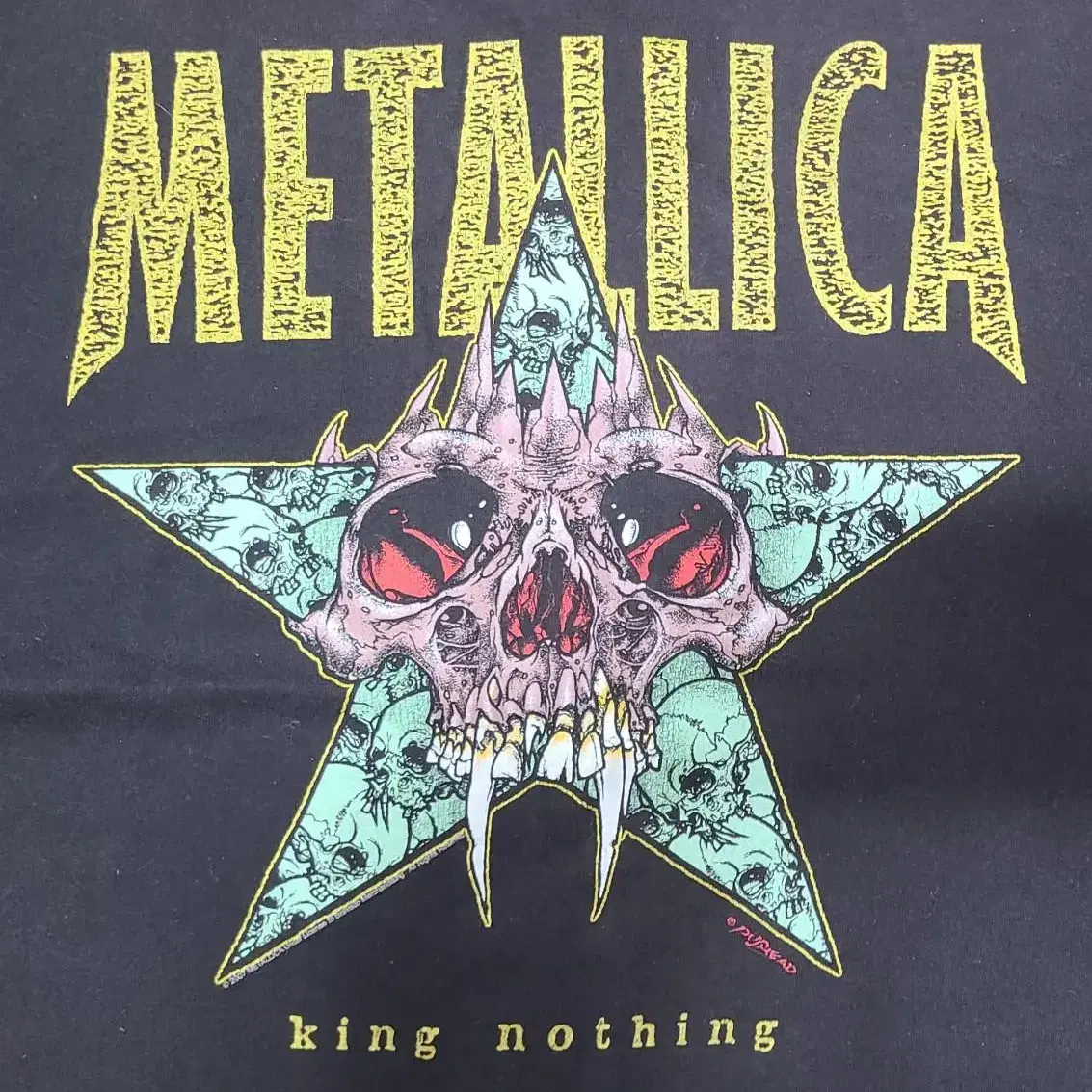 메탈리카 Metallica 2007 King Nothing 티셔츠 판매