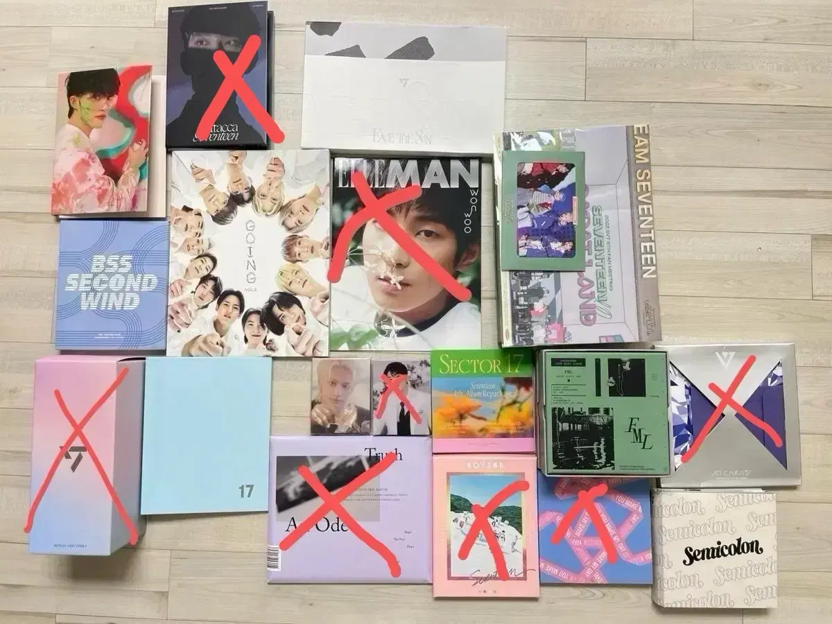 Seventeen lightstick album wts can dvd dvd dvd