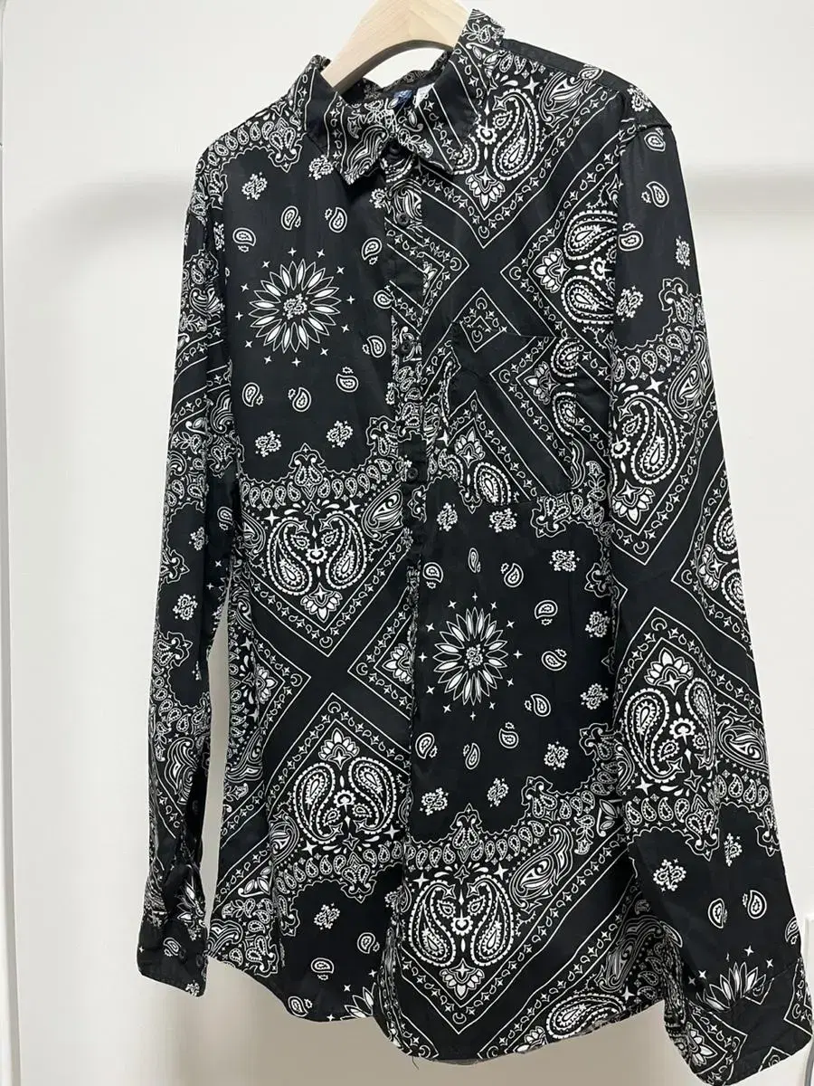 Paisley pattern shirt