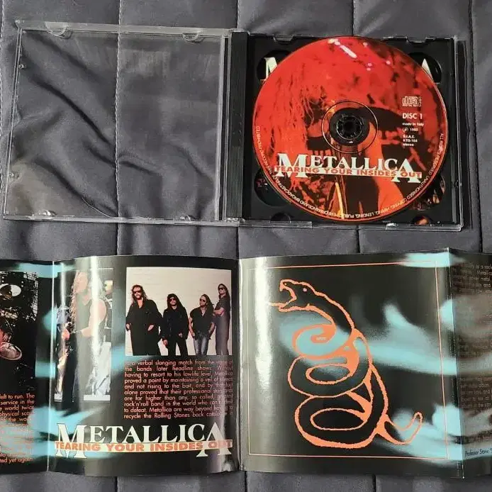 메탈리카 Metallica - Tearing Your Inside Out