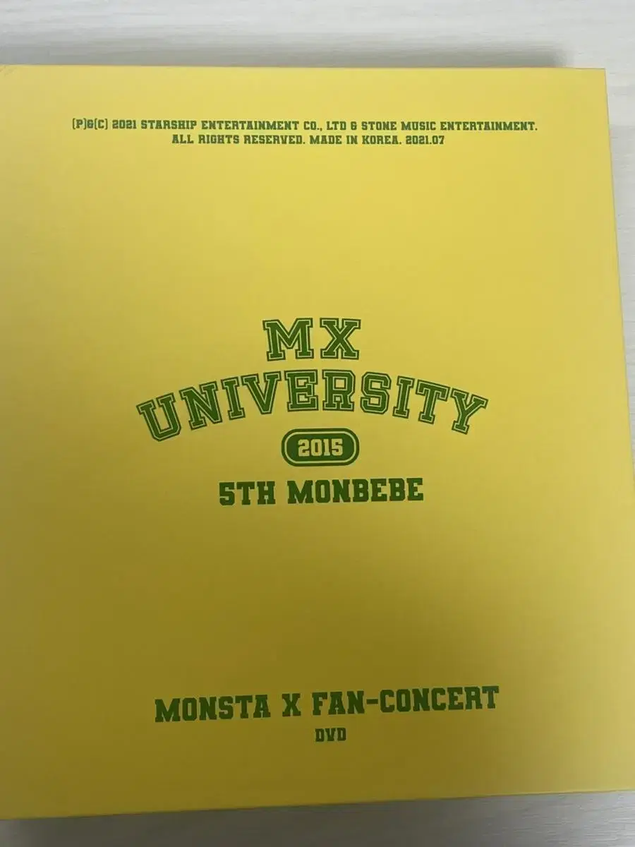 몬스타엑스 5기 팬콘 DVD