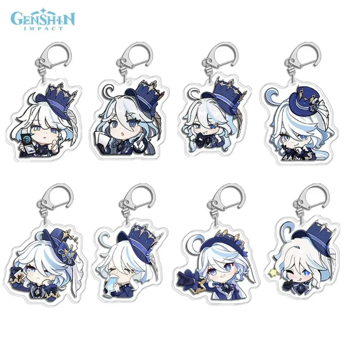 Genshin Impact Purina acrylic Keyring