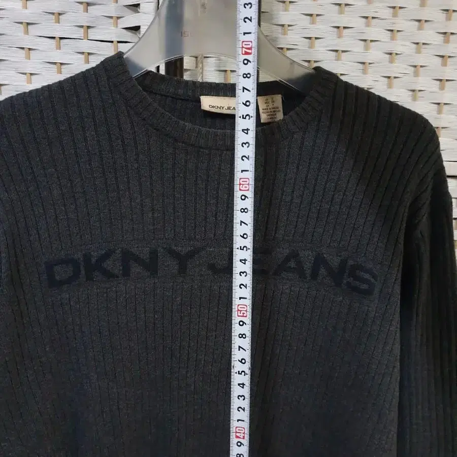 (0097) DKNY JEANS 디케이앤와이 니트 스웨터 S 오버핏