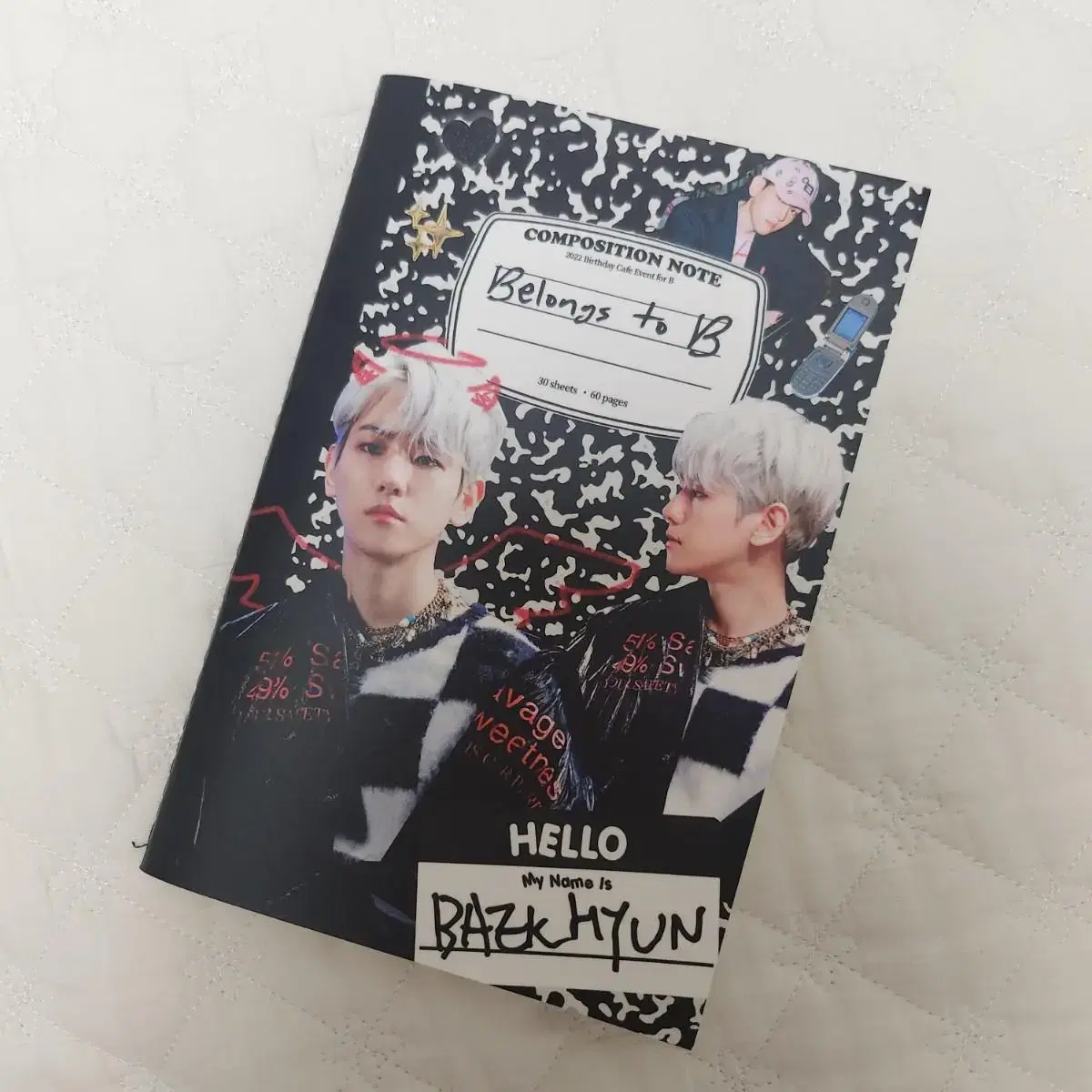 Baekhyun Sankka pre-order benefit Bookbinding