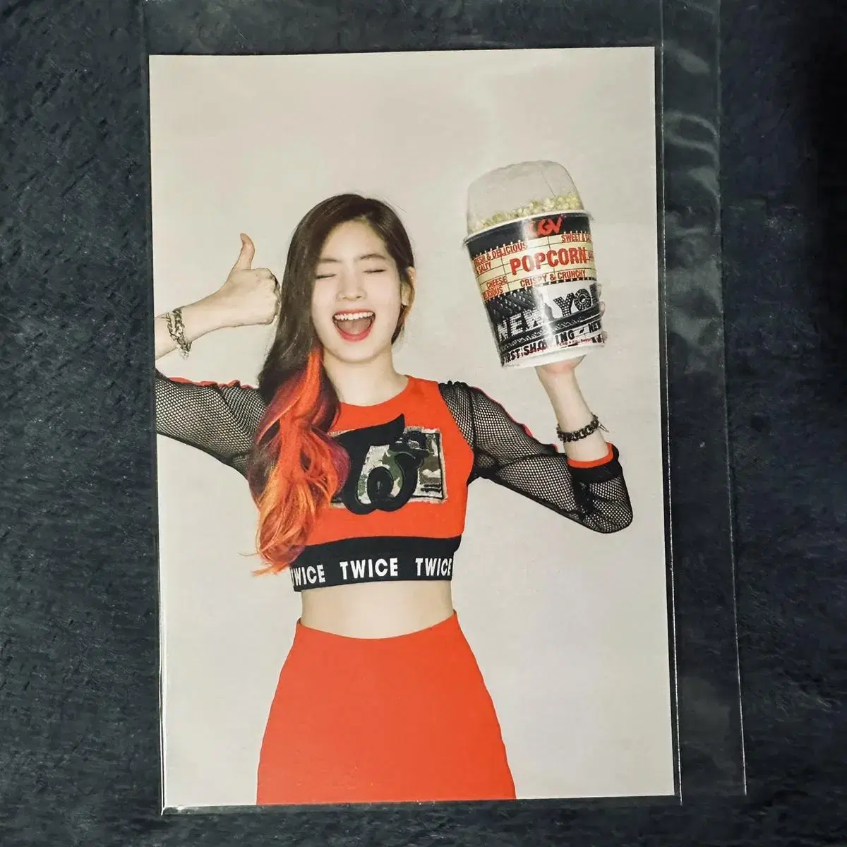 Twice dahyun CGV postcard sells