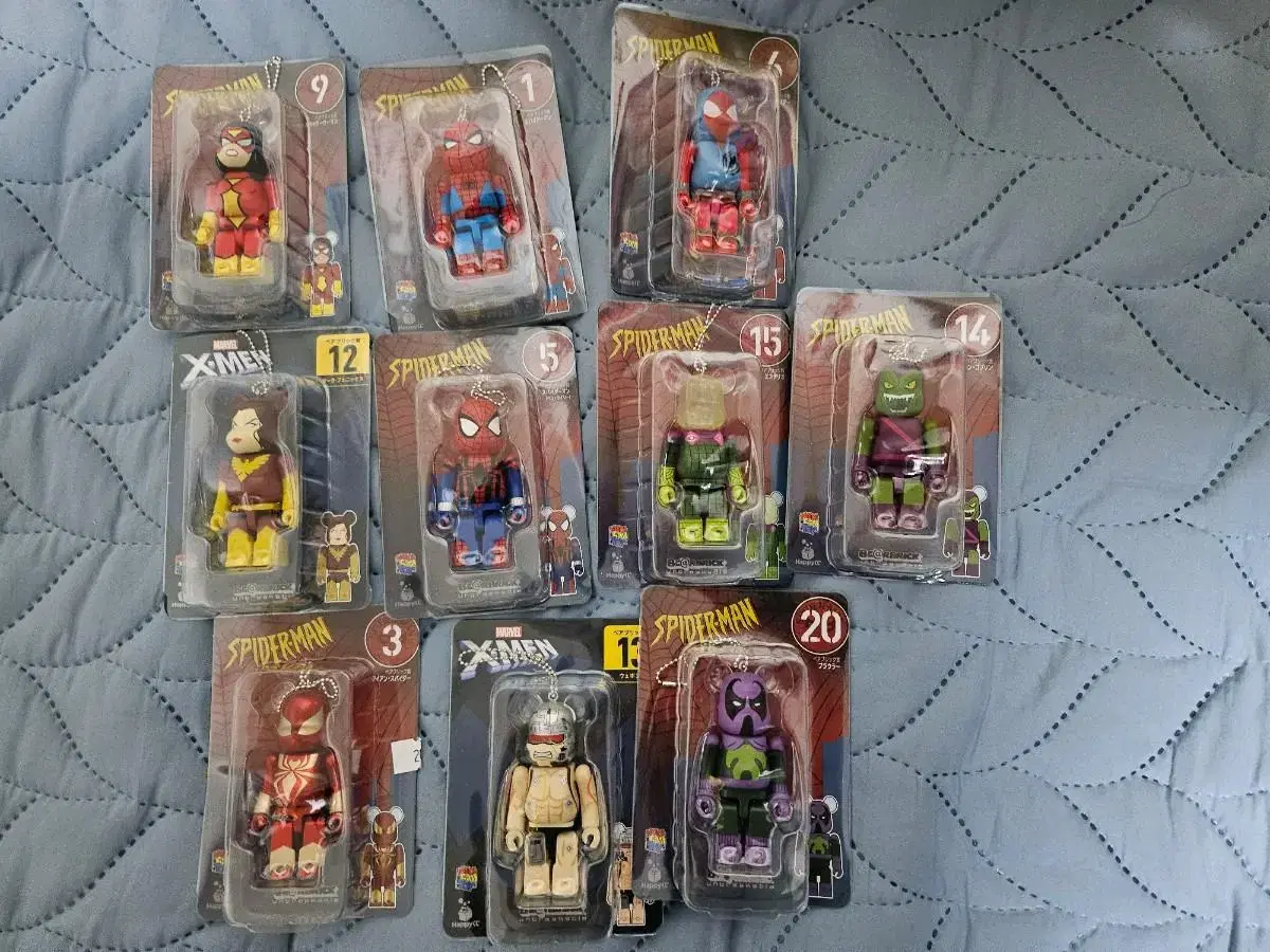 Happycuzzy Barebrick 100% Spider-Man and others bulk Quick sale