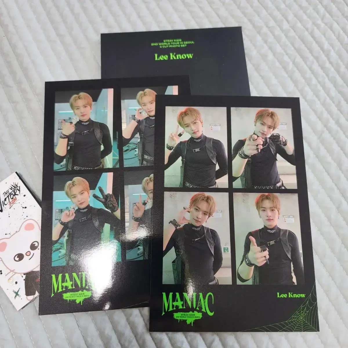 Straykids skz lee know Maniac photocard Necrophilia