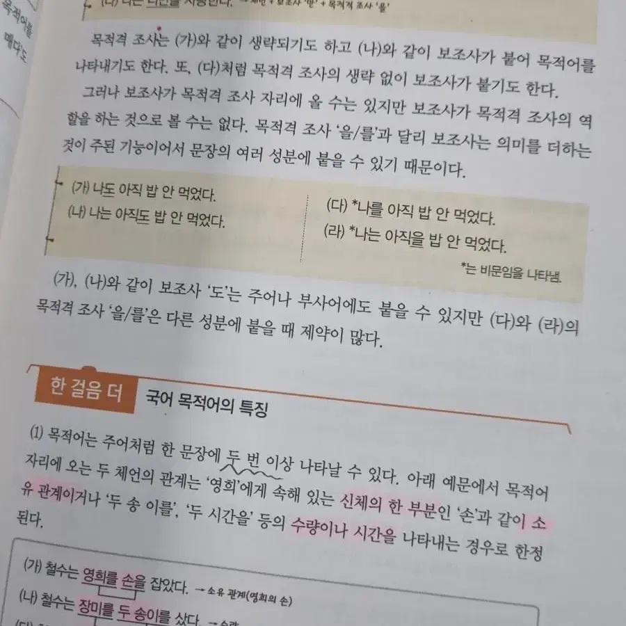 개념있는 국어문법 책