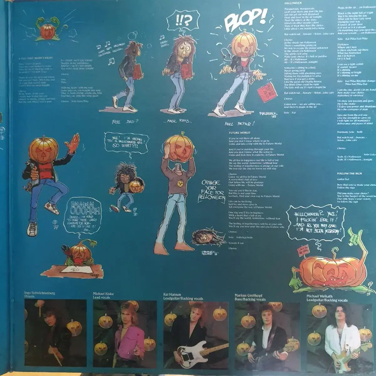 HELLOWEEN LP 2장