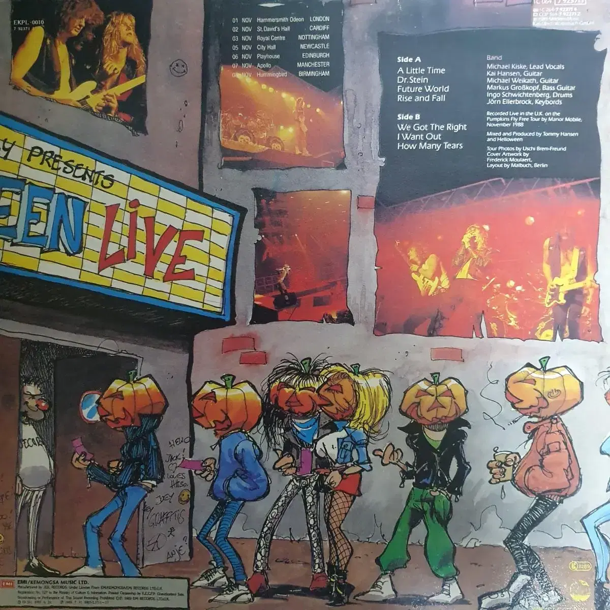 HELLOWEEN LP 2장