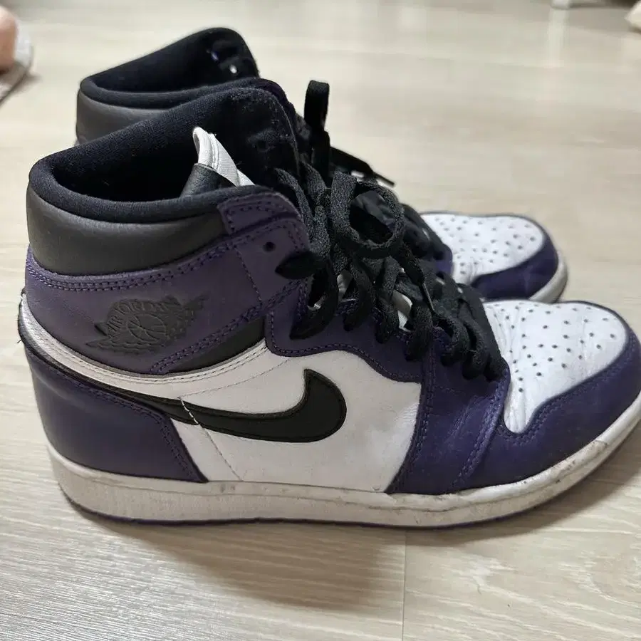 조던1 retro high og court purple