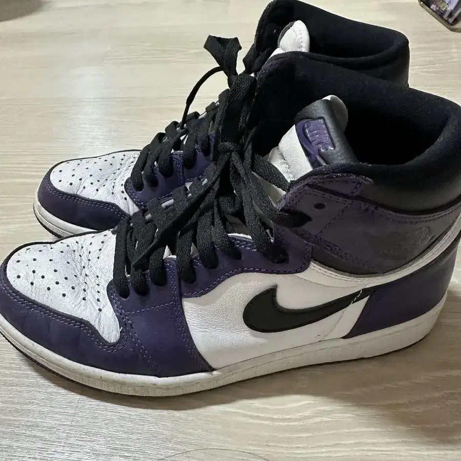 조던1 retro high og court purple