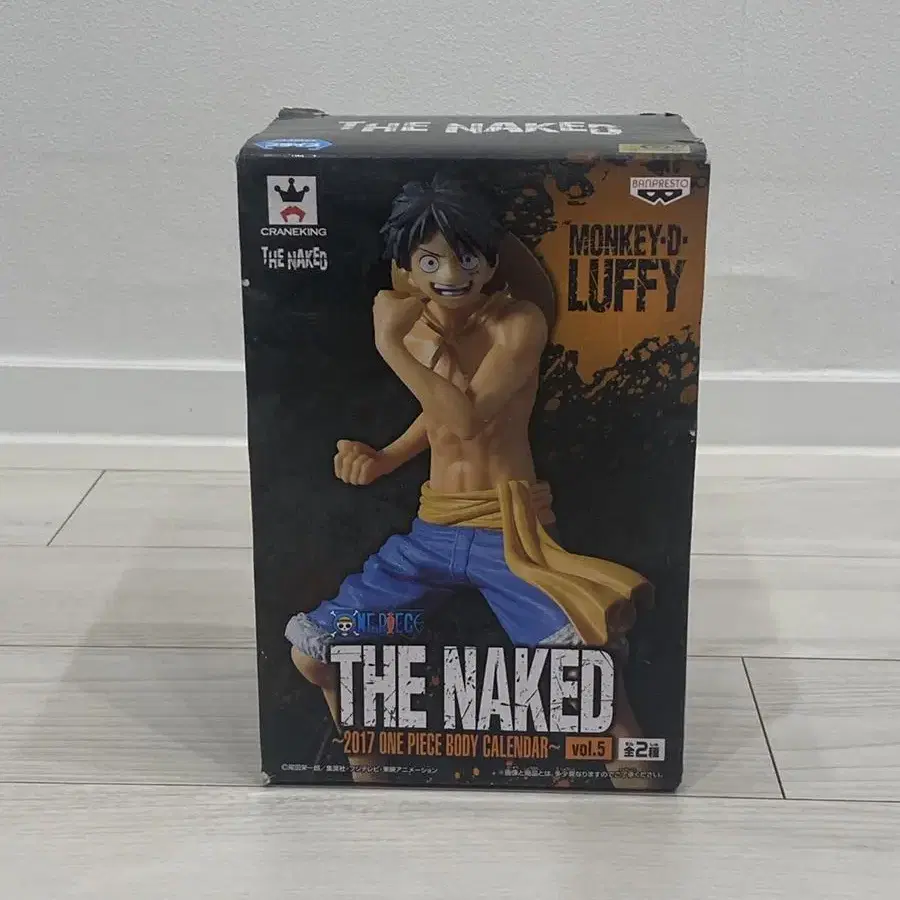 원피스 The Naked 루피 피규어