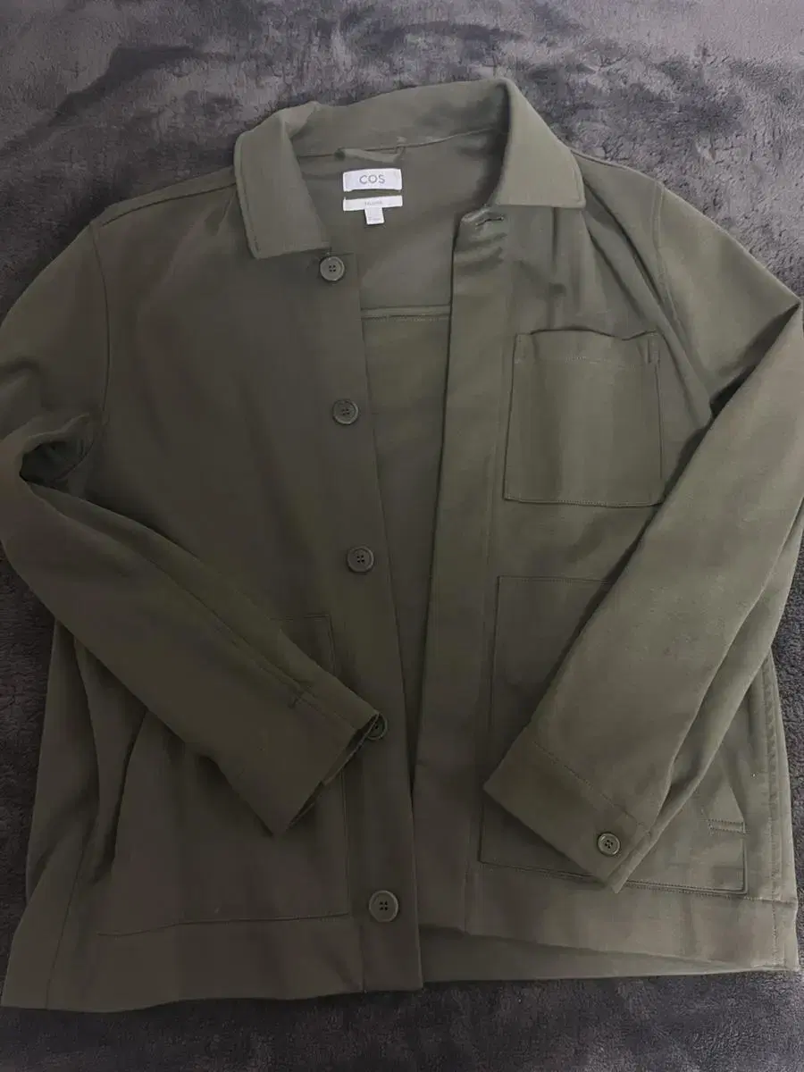 Cos Minimalist workwear jacket Khaki size M