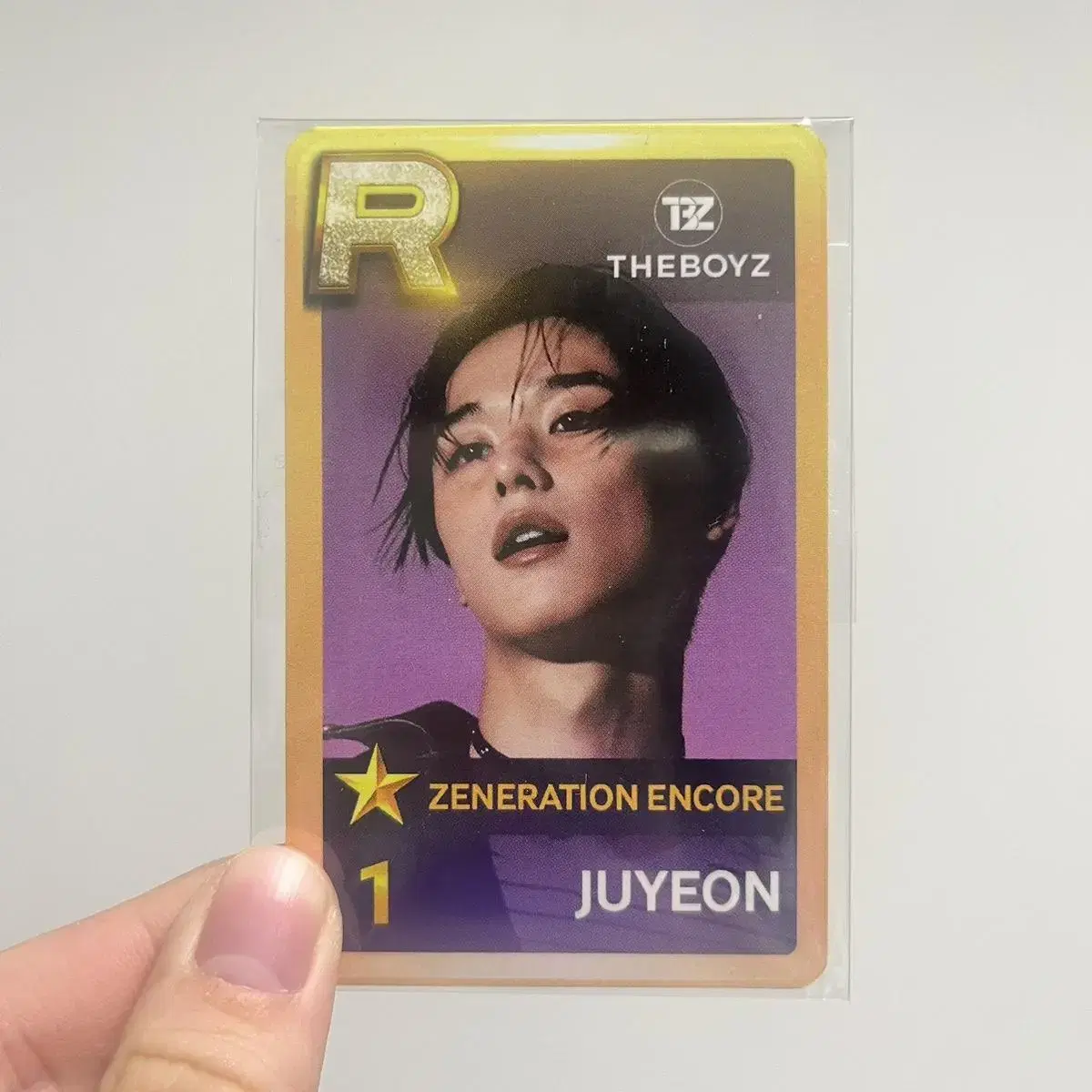 The Boyz juyeon Generation Encore Concert Shuffle Play photocard WTS