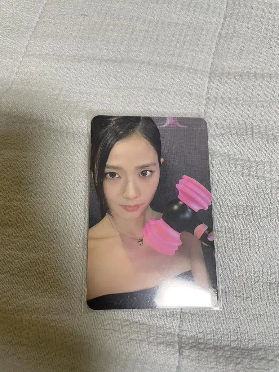 Black Pink jisoo lightstick pre-order benefit photocard WTS