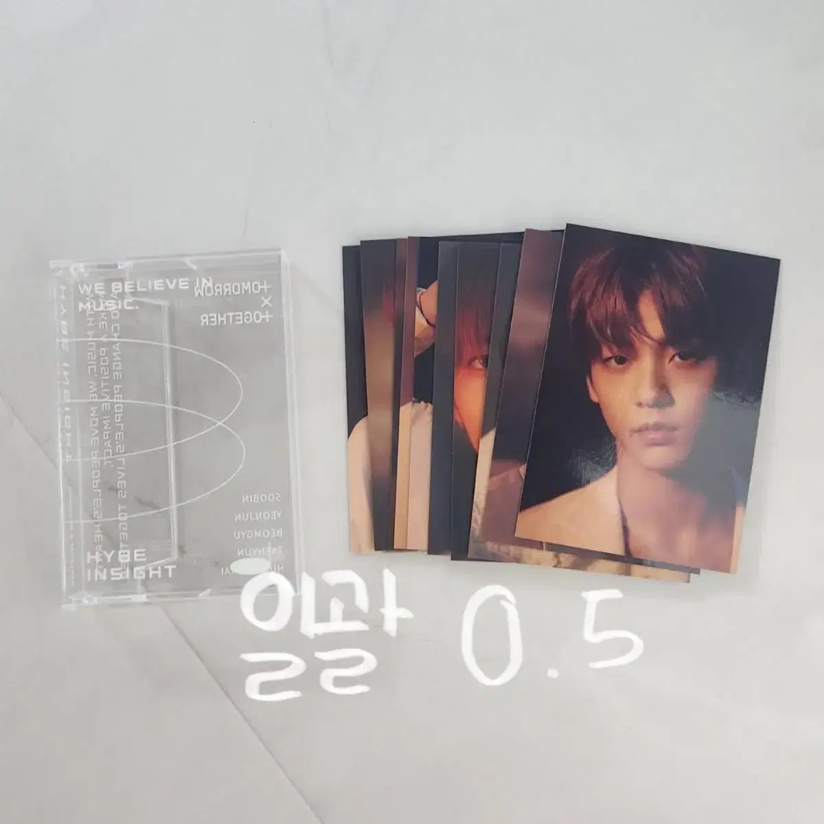 Tuvatu Insights photocard set (currently out of stock on Weverse) beomgyu birthdaymd