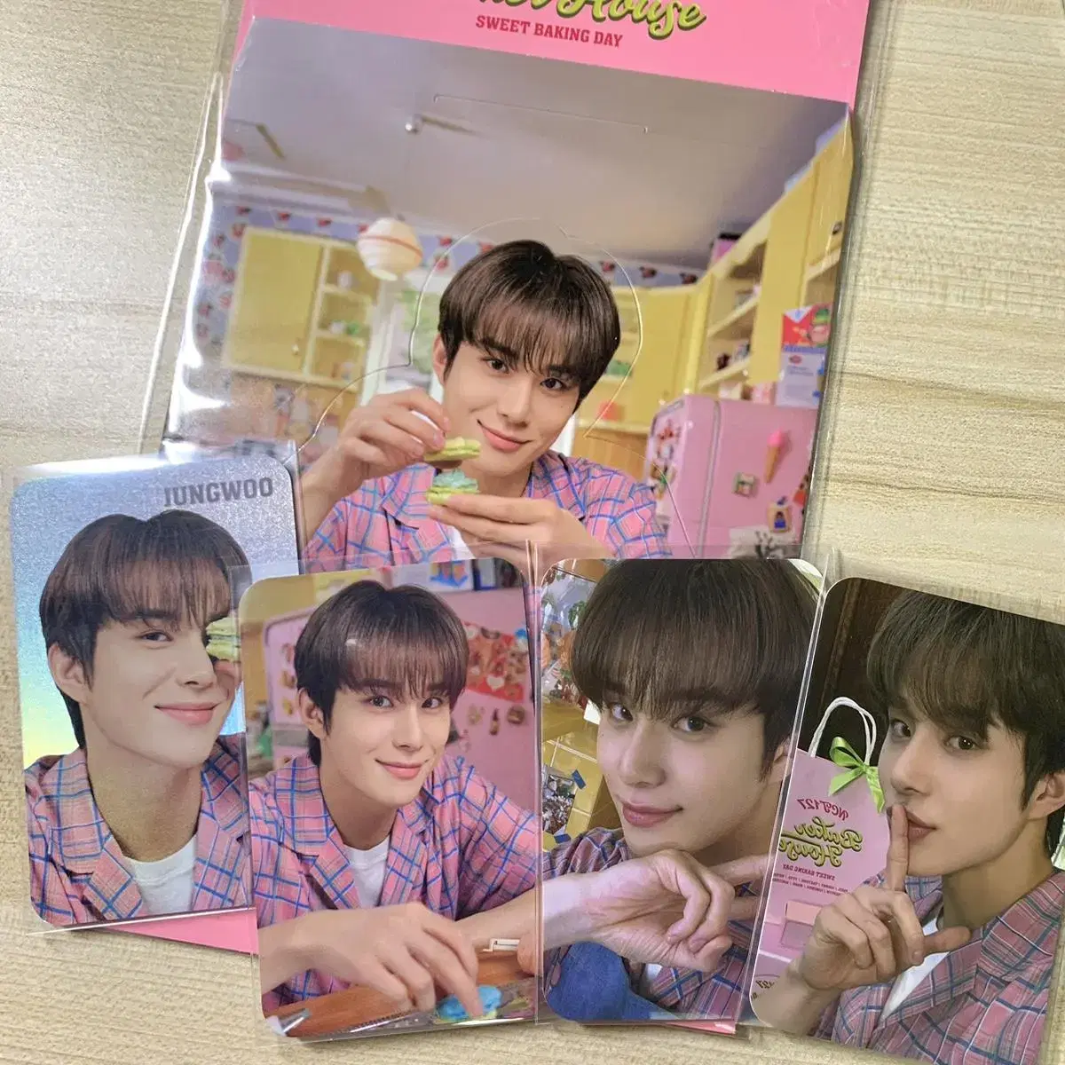 NCT jungwoo Bakery Photocard