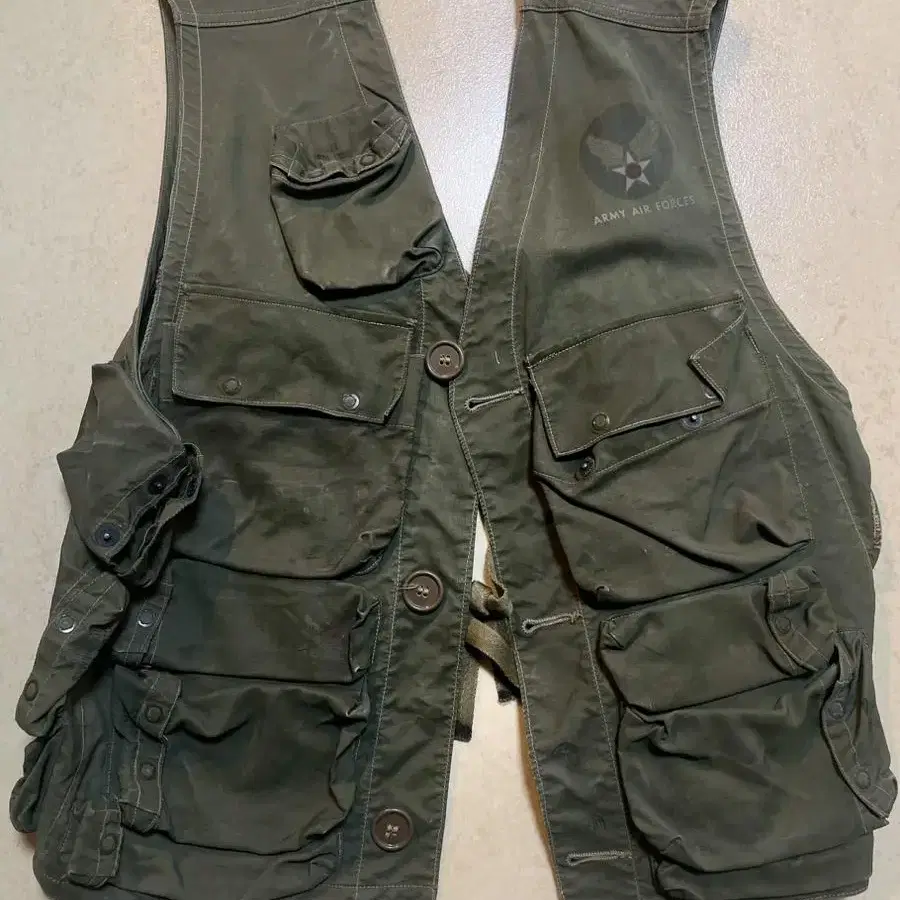 미군 오리지날 ww 2 usaf type c1 베스트 vest