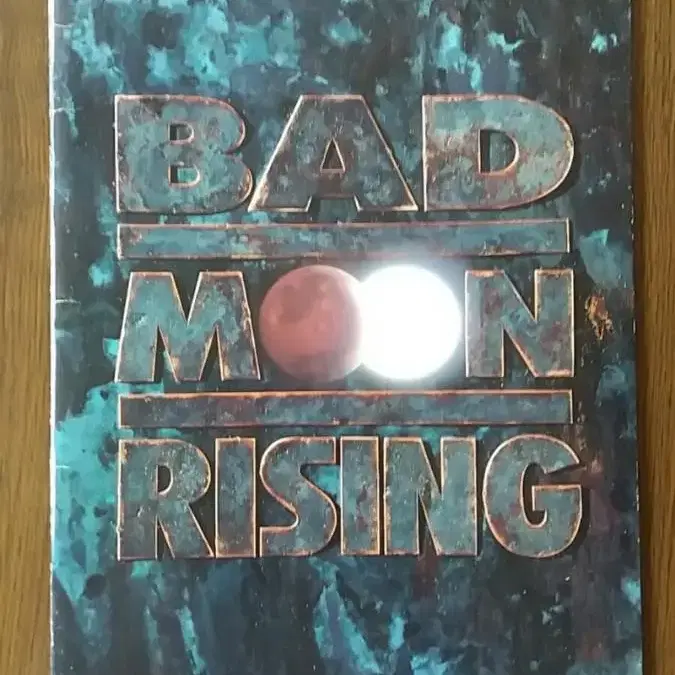 bad moon rising  팜플렛