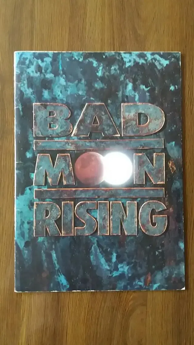 bad moon rising  팜플렛