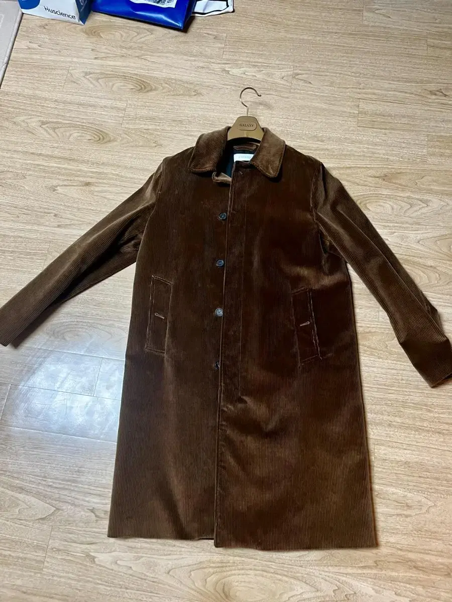 IT50) Caruso Corduroy Coat Caruso