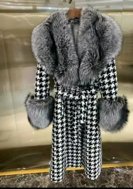 Imported High Quality Fox Coat One Size Sale