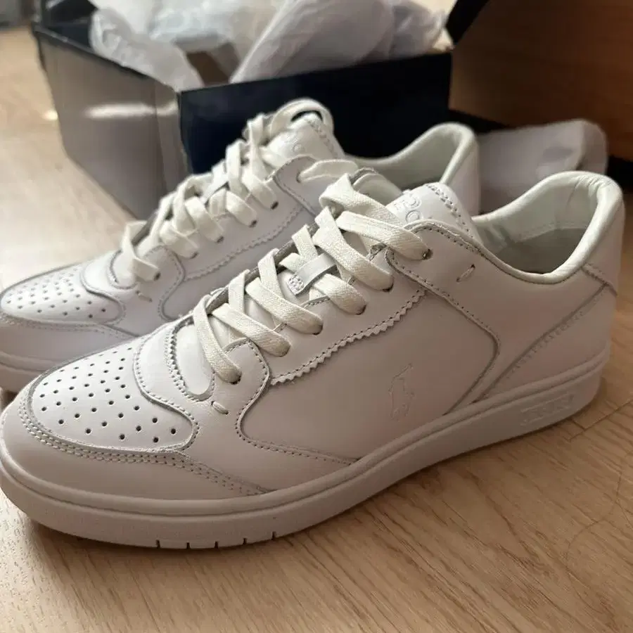 폴로 운동화 스니커즈 (새상품) court sneaker