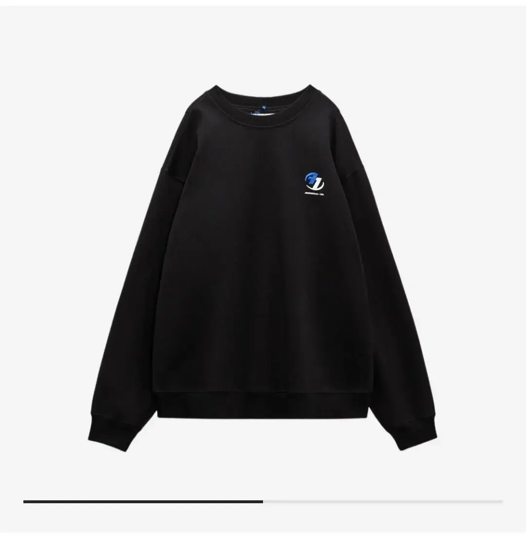 Zara x Another Error Sweatshirt Black L-XL